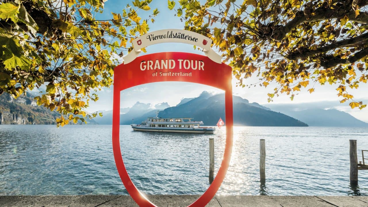 Zentralschweiz mit Luzern, Vierwaldstättersee und Bergen - Klassische Schweizer Bergwelt