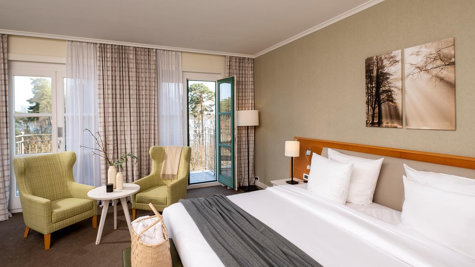 Gemütliches Hotelzimmer Precise-Hotel-Bad-Saarow