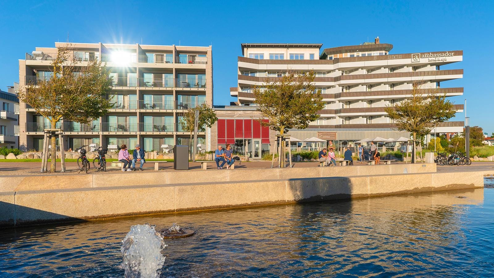 St. Peter-Ording, Außenansicht vom Hotel Ambassador & Spa