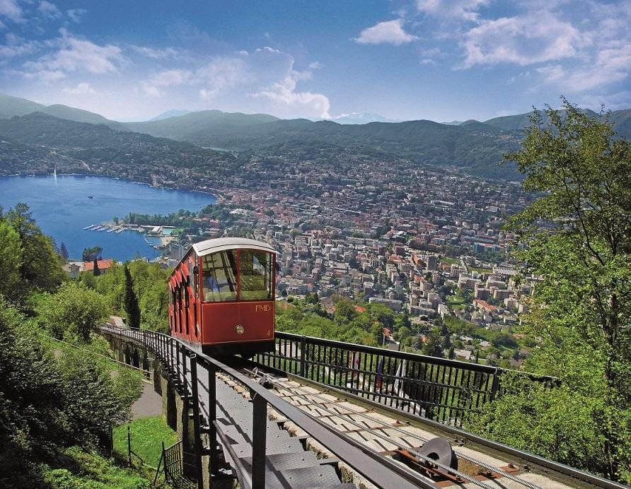 Zahnradbahn zum Monte Bré