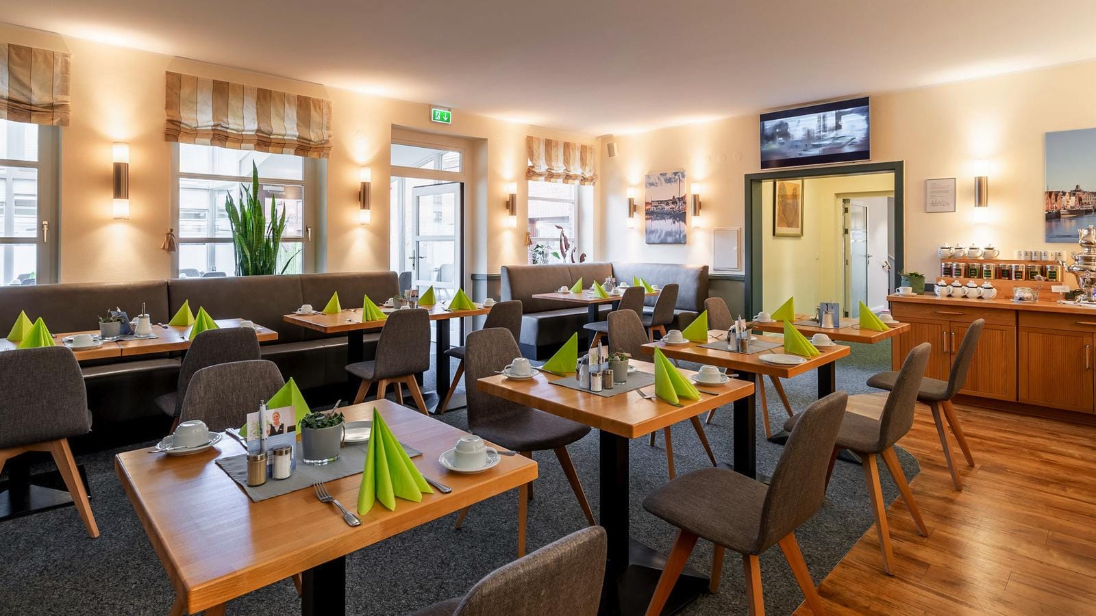 Gemütliches Restaurant Nordsee-Hotel Hinrichsen