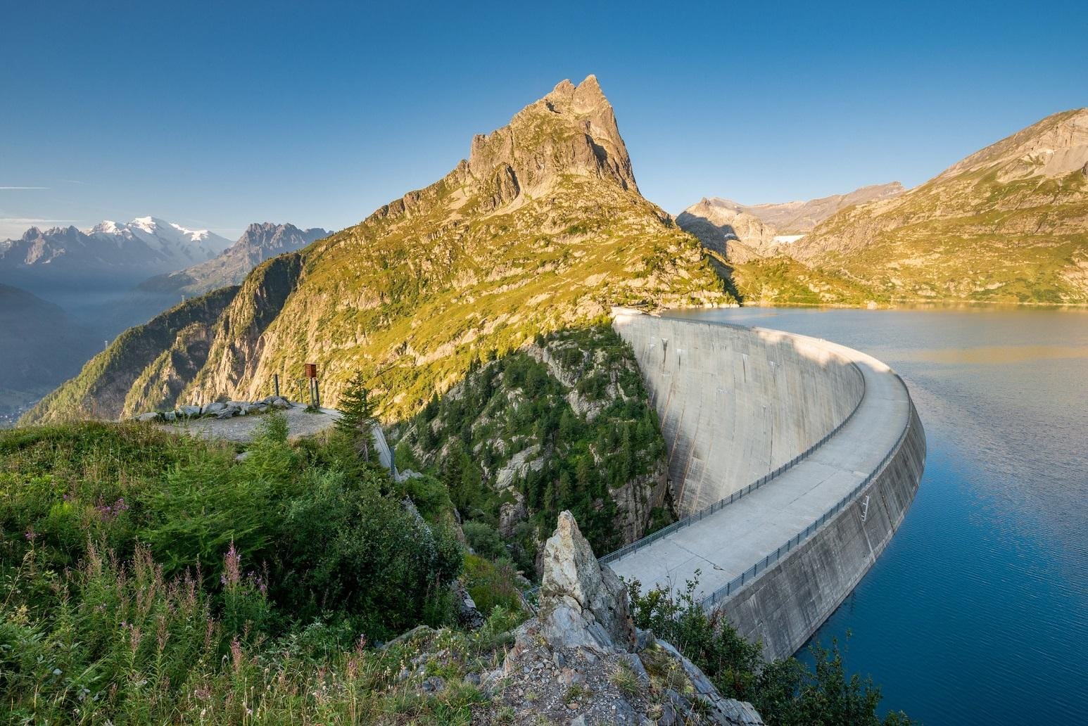 Stausee Lac d'Emosson